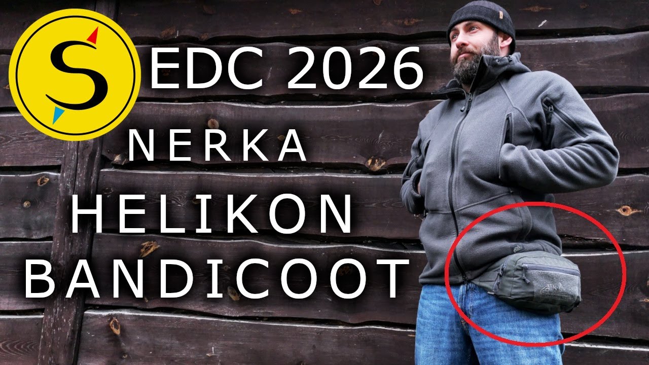 Mój sprzęt EDC na 2026. Gotowy na kryzys mały i duży