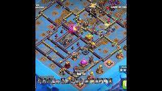 Easy Triple with Electro Dragon ⚡ TH18 Legend Attack #shorts