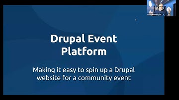 Drupal Event Organizers Working Group: Events Platform Demo