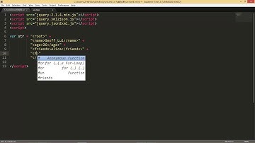 JSON入门-5.JSON和XML的转换