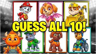 PAW Patrol The Dino Movie Quiz! Guess The Character 🦖 #PawPatrol #PawPatrolMovie #Quiz