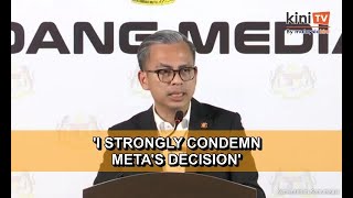 Fahmi slams Meta for removing posts on Anwar's Hamas meeting
