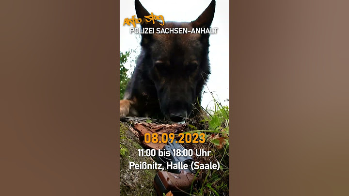 Aktionstag der Polizei Sachsen-Anhalt am 08. September 2023 in Halle