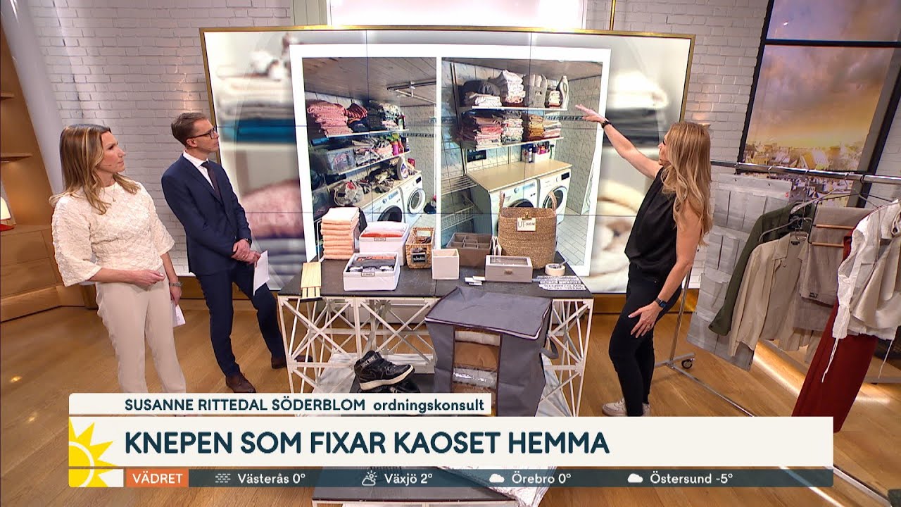 Så hjälper formeln ”Sagan” dig att fixa ordning hemma | Nyhetsmorgon | TV4 & TV4 Play