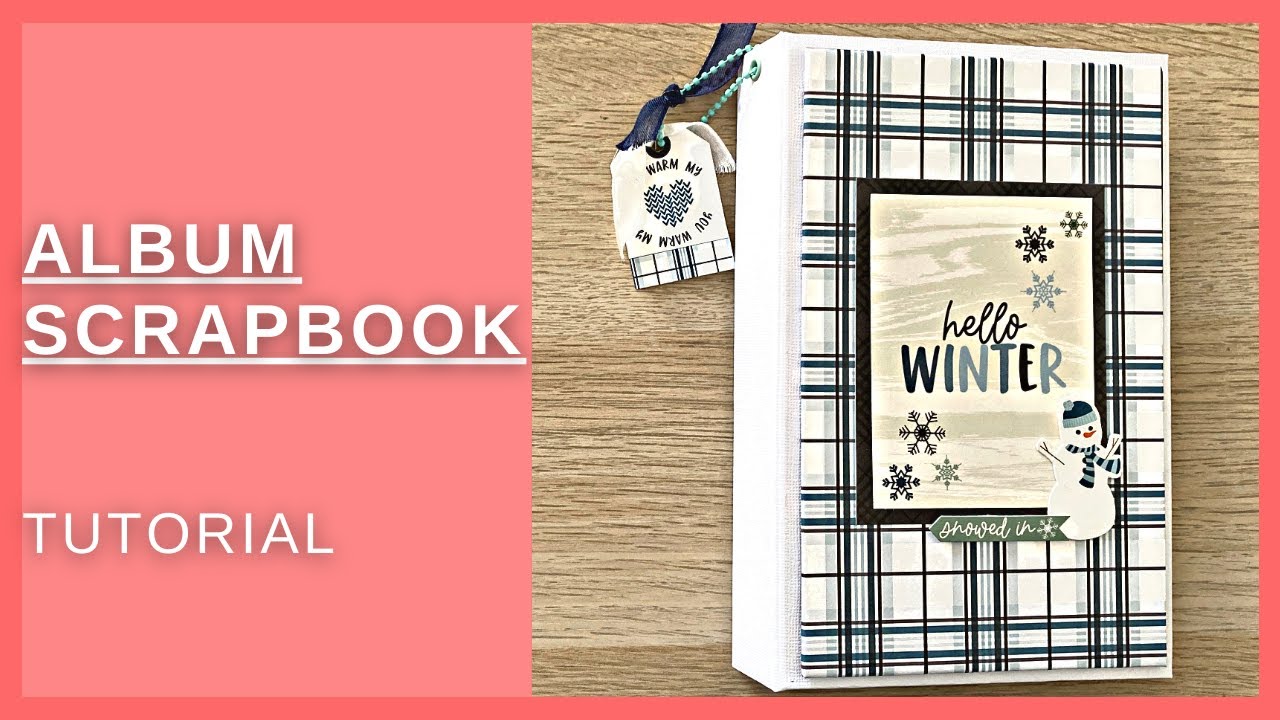 ✅ Tutorial ⎸ ALBUM Scrapbooking para PRINCIPIANTES ⎸Paso a Paso