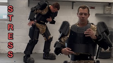 CAREFULLY test fitting the Armour casing to my Power Armour Project