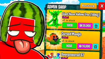 Starting Over with Admin Shop in Plants vs Brainrots