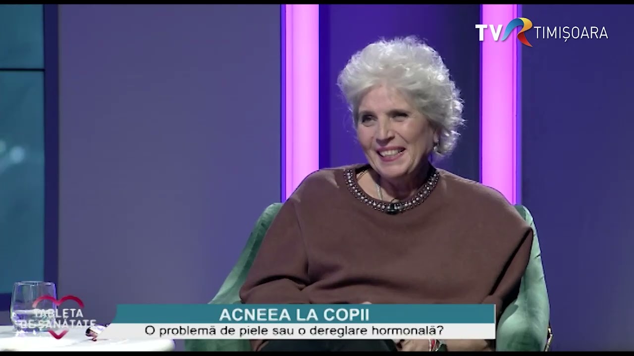 Acneea la copii, cu prof. univ. dr. Otilia Mărginean #TabletaDeSanatate