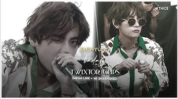 Taehyung "Hot / Badass" Twixtor clips • For editing [Mega link+4k sharpened]