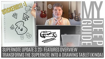 Supernote Update 3.23 - Transforms Your Supernote Into a Drawing Tablet (Kind of) for Your PC!