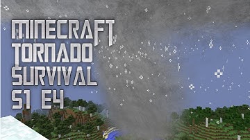 Minecraft Tornado Survival (LW) S1E4: TORNADO CHASING!