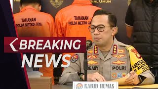 BREAKING NEWS - Polisi Rilis Kasus Pembunuh Pria Dibungkus Sarung di Tangerang Selatan