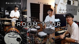 Studio Tour 2024 | เบื้องหลังคลิป cover กลองชุดที่คุณไม่เคยเห็น!!