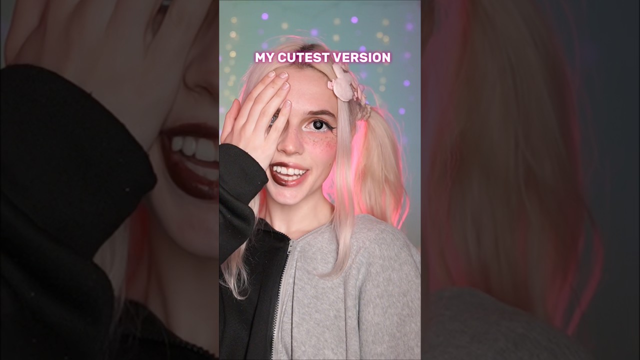 THE CUTEST VERSION OF ME vs THE EDGIEST part 2