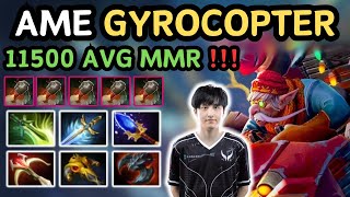 🔥 AME GYROCOPTER Hard Carry Highlights 7.35d 🔥 29K NET WORTH AME - Dota 2