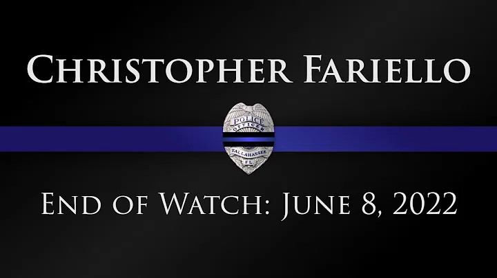 Officer Christopher Fariello's Memorial Service