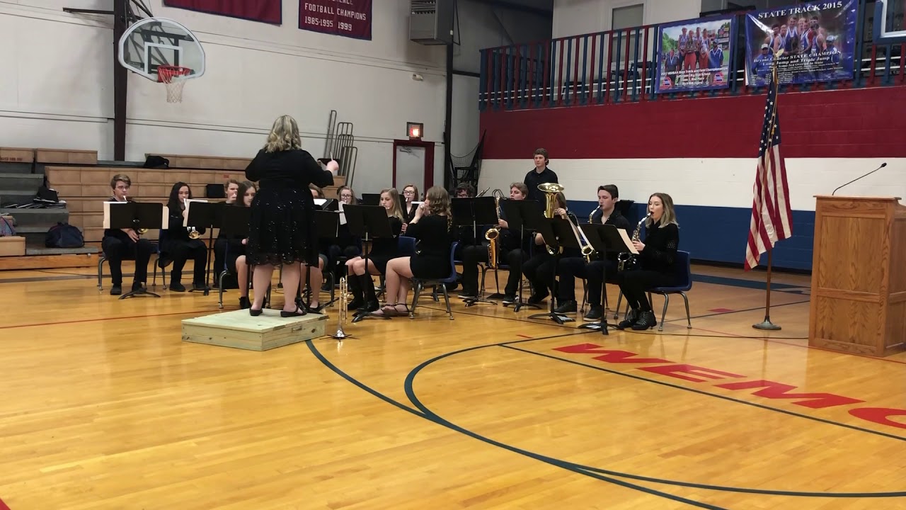 Rich Hill High School Band Veterans Day 2018 YouTube