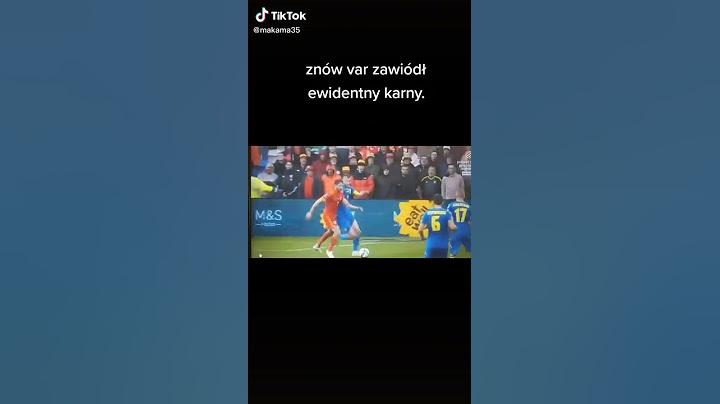 Tu ewidentnie należał się rzut karny dla Ukrainy ale sędzia nawet na VAR-ze tego nie sprawdził.
