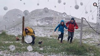 Romania Supercell Storm Hits Bihor, Teleorman And Vâlcea With Giant Hail And Destructive Winds