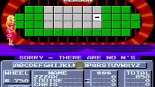 Wheel of Fortune - Wheel of Fortune (NES / Nintendo) - Vizzed.com GamePlay - User video