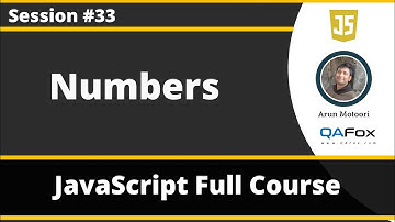 Numbers in JavaScript (JavaScript for Beginners - Part 33)