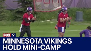 Minnesota Vikings Hold Mini-Camp, First Rookie Action