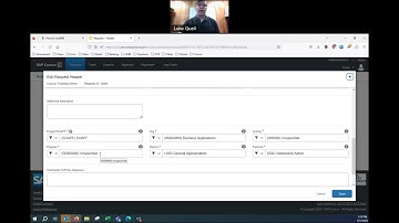 Concur Video Series   Enter SOAPF and Project Information