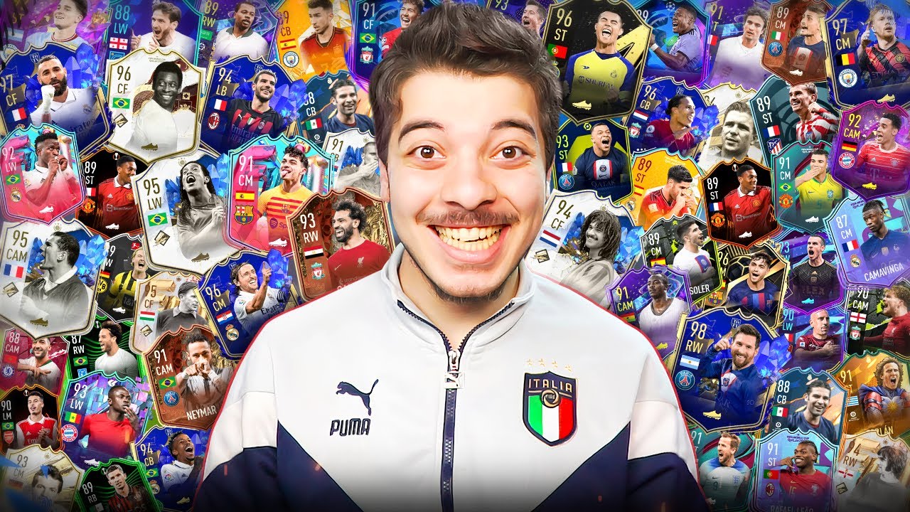 تحدي اجيب جميع بطاقات فيفا 23 في تشكيلتي 🔥 !!