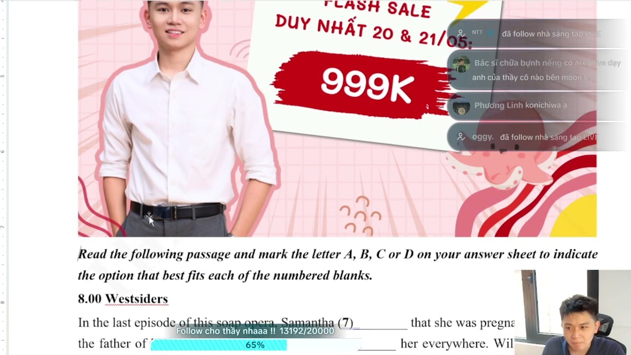 [LIVE 2K7, 2K8] CHỮA ĐỀ THI THỬ TN THPT CHUYÊN LÊ HỒNG PHONG - NAM ĐỊNH