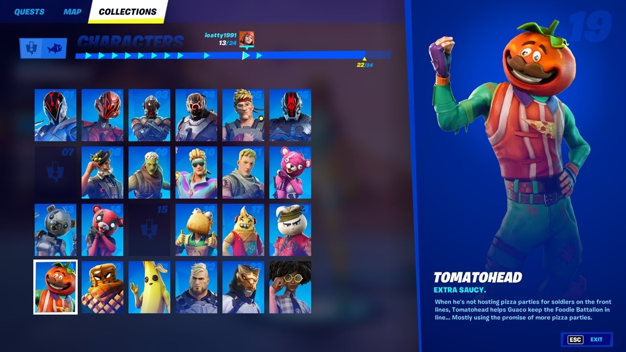 Where his location is Tomatohead 19 Fortnite Chapter 3 Season 2
