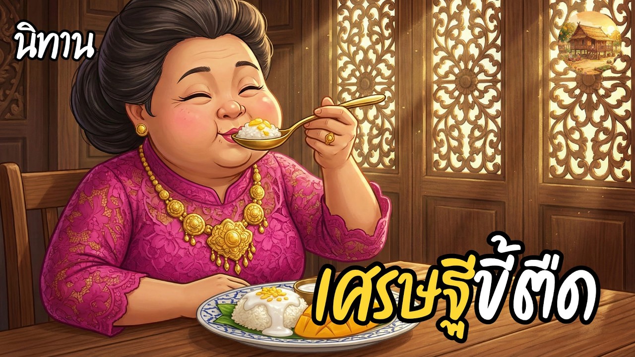 เศรษฐีขี้ตืด | EP.3 นิทานกลางสวน #นิทานพื้นบ้าน #นิทานก่อนนอน #นิทานสอนใจ