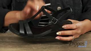 35 Wedge T-Strap SKU: 9006488 - YouTube