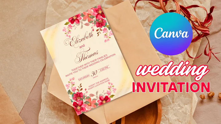How to Create DIY Wedding Invitation Card in Canva | Marriage Invitations In Canva