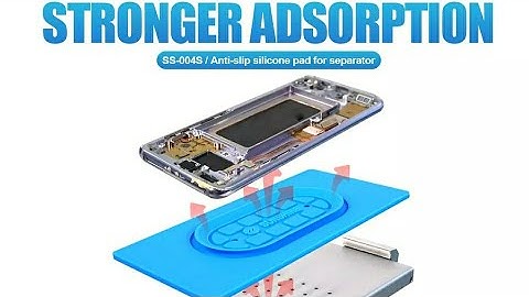 Sunshine SS-004S Anti-slip Heat-resistant Silicone Pad For 7-inch LCD Screen Separator Curved Screen