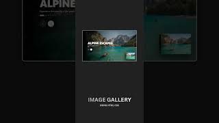 Responsive Gallery Design Made Easy #htmlcss #beginnerproject #tutorial