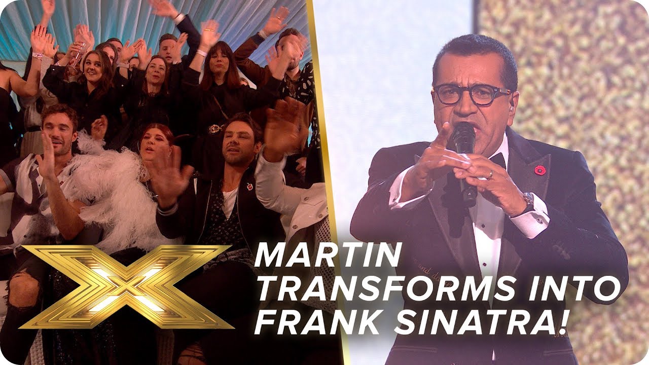 Martin Bashir transforms into Frank Sinatra with 'That's Life'! | Live Week 3 | X Fac