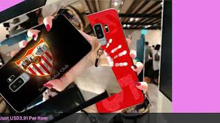 Phone Case Banega For Samsung Galaxy S10 S8 S9 Edge DIY Black Soft TPU For Sevilla FC A9 C10 C9 J... screenshot 4