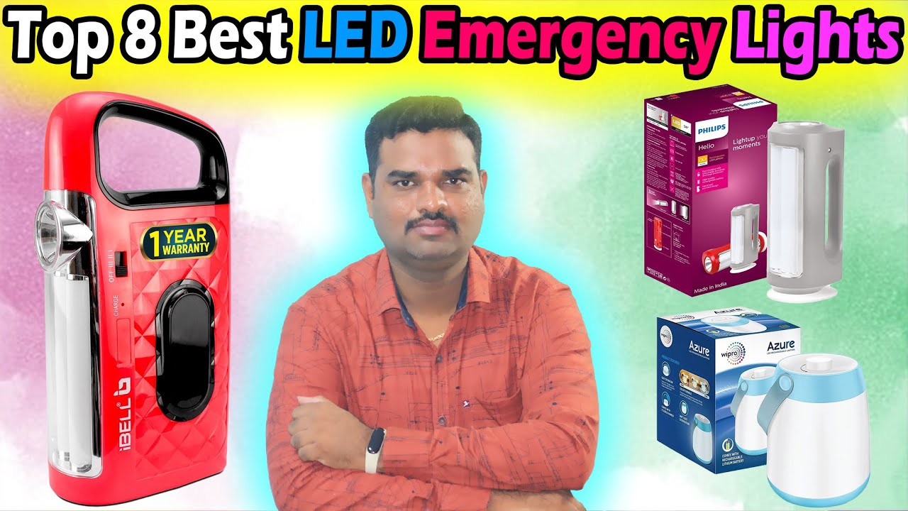 Top 8 Best Emergency Light In India 2024 With PriceRechargeable