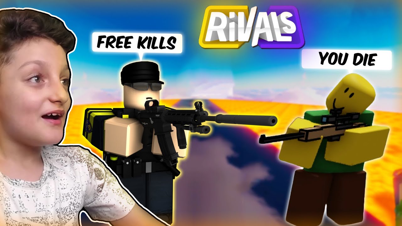 Roblox | I played Rivals 1v1 with my noob friend ! - YouTube