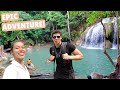 Exploring Waterfalls In Western Thailand! | Sai Yok Noi Waterfall, Erawan National Park & Waterfall