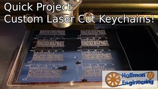 Custom Laser Cut Keychains