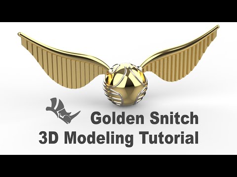 Golden Snitch - Happy Potter - 3D model by Keep Making on Thangs