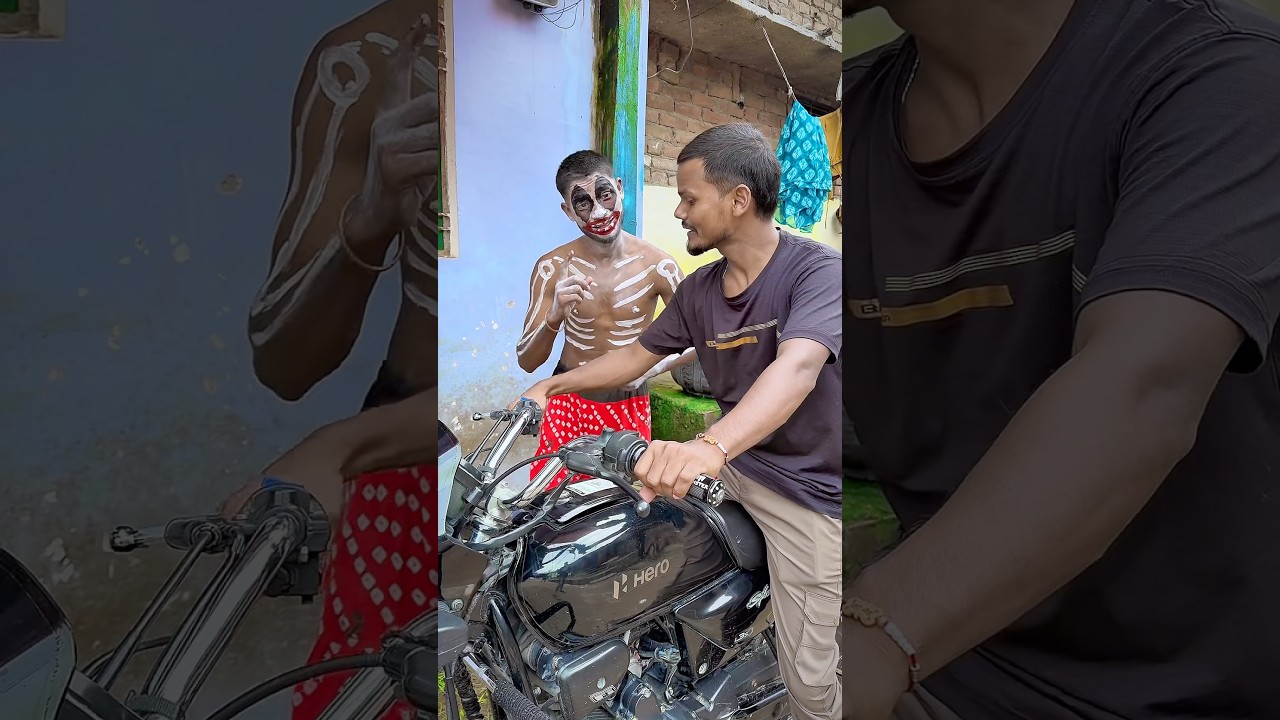 Bhoot se dosti ho gyi 🤣 #trendingshorts #viralshorts #comedyshorts #funnyshorts #shorts #relatable