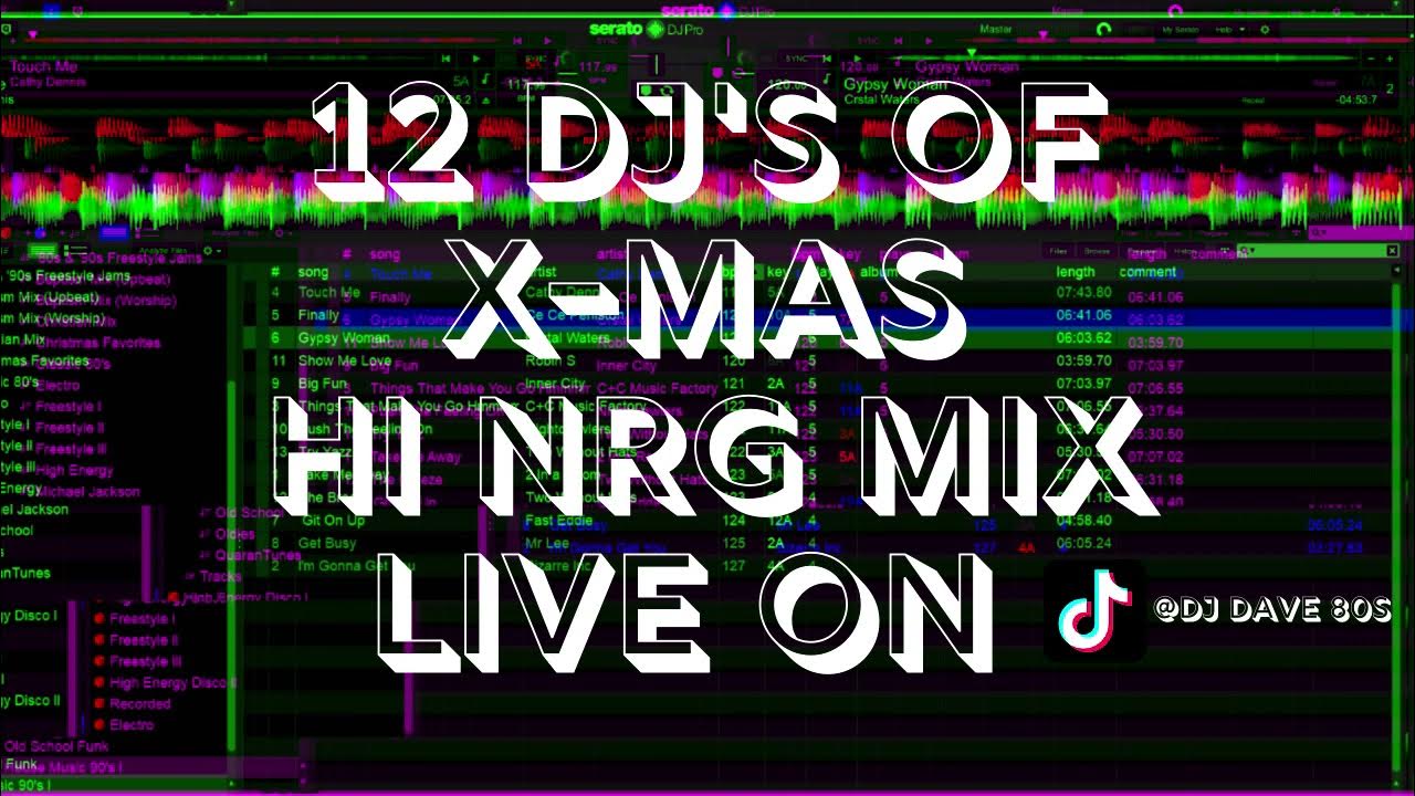 12 DJ's Of Christmas Hi NRG Mix YouTube