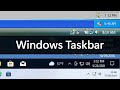 Windows Taskbar Evolution (95 - 11 + Betas)