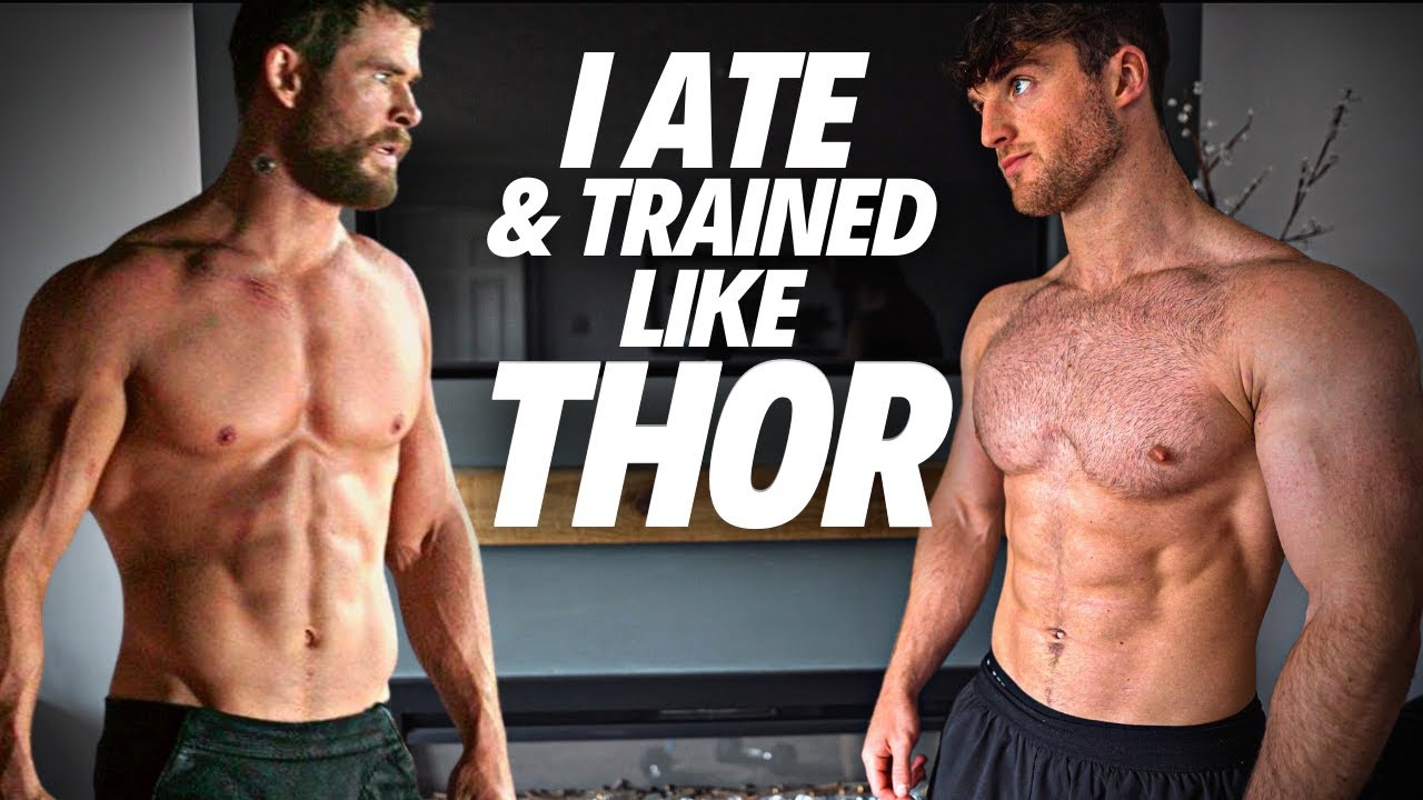I Ate & Trained Like Chris Hemsworth For A Day | 5000 CALORIE THOR DIET ...