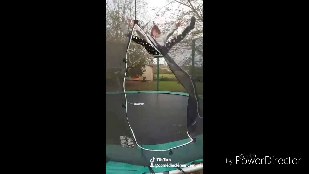 Mes tik tok au trampoline YouTube