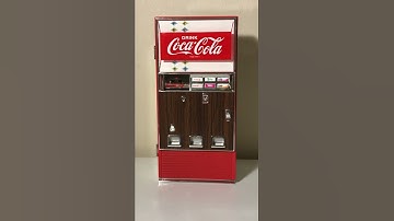 Coca-Cola Vending Machine Music Bank