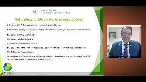 Jerarquia Impropia en Materia Agraria