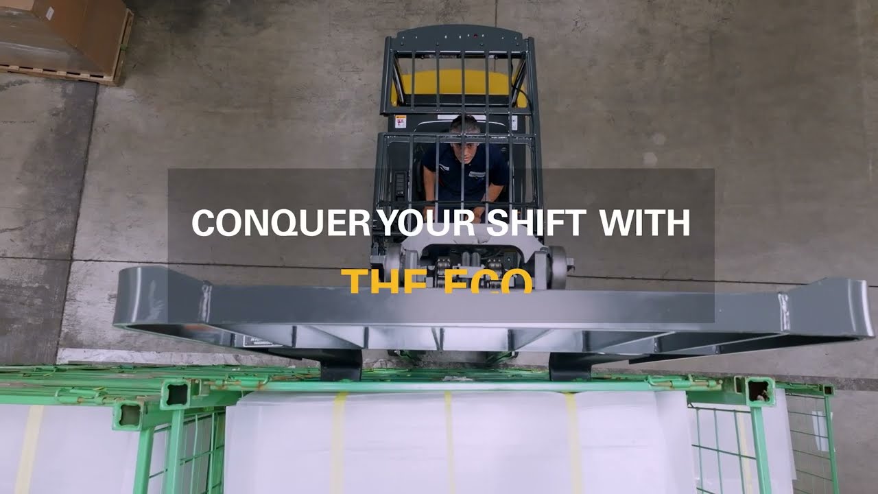 All New Electric Cushion Forklift Truck ECQ Series - Cat® Lift Trucks